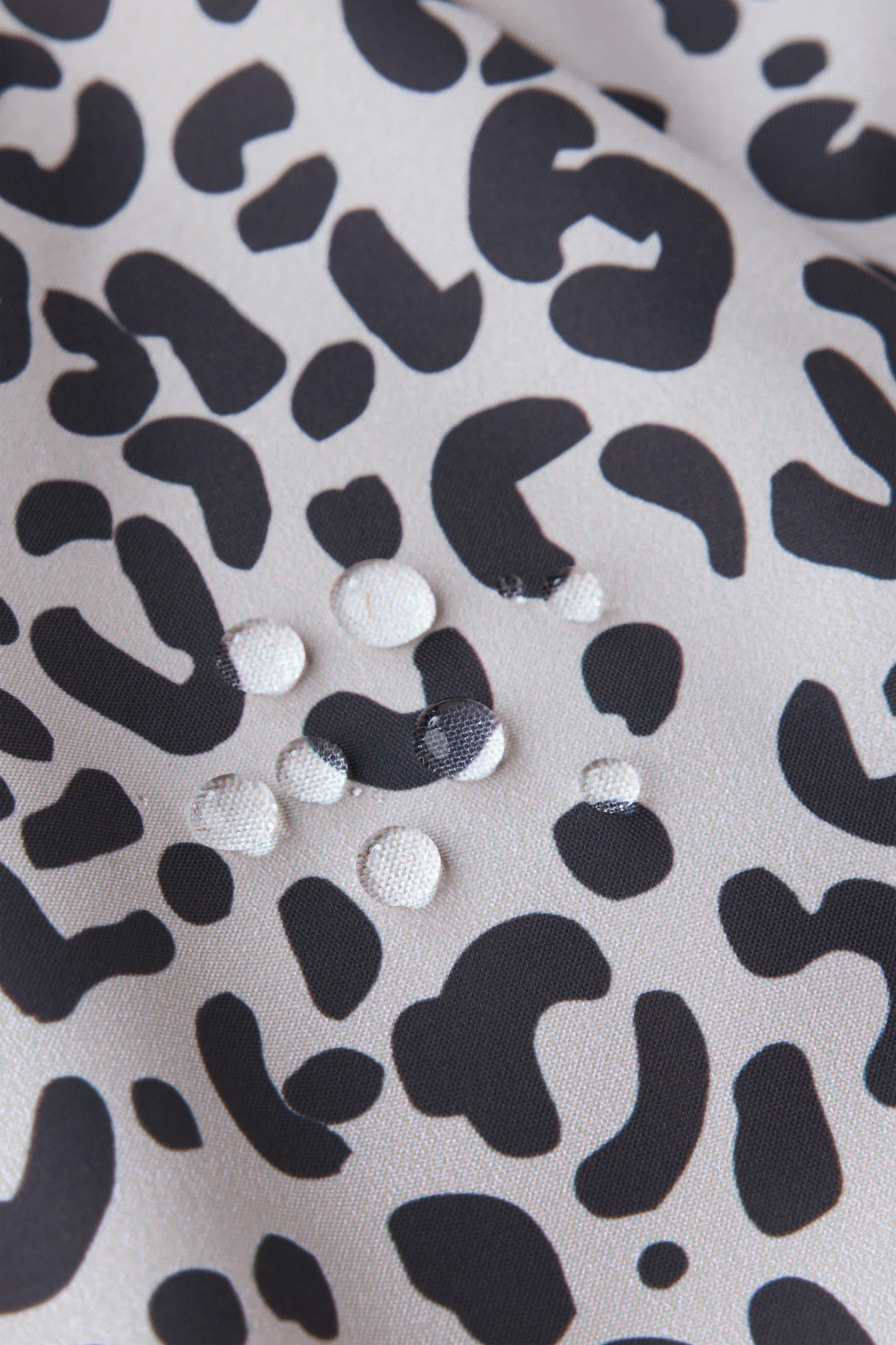 WATER RESISTANT AND WINDPROOF ANIMAL PRINT LONG JUMPSUIT